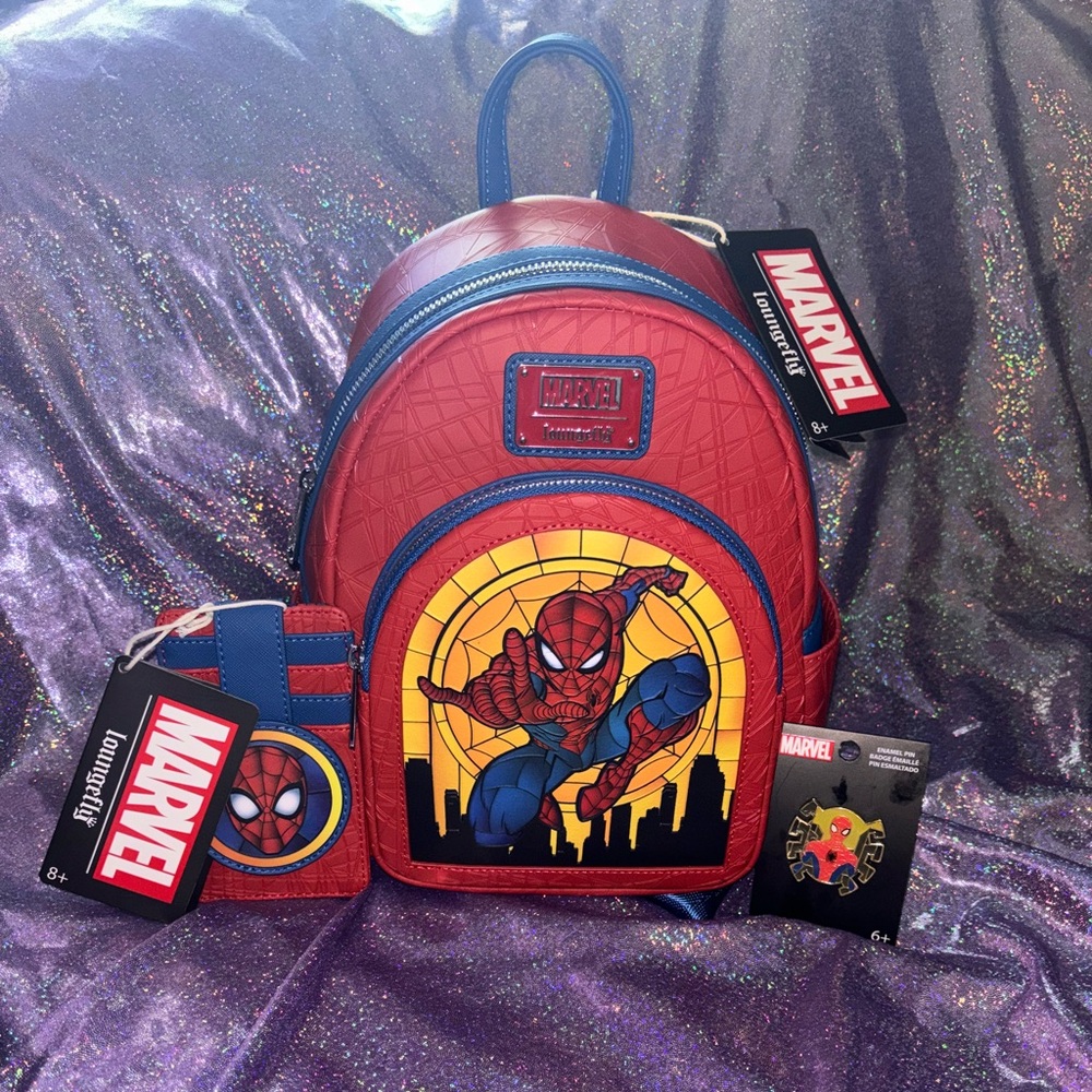 Exclusive Spiderman Loungefly Set